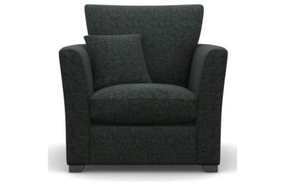 Heart of House Libby Tweed Fabric Chair - Charcoal